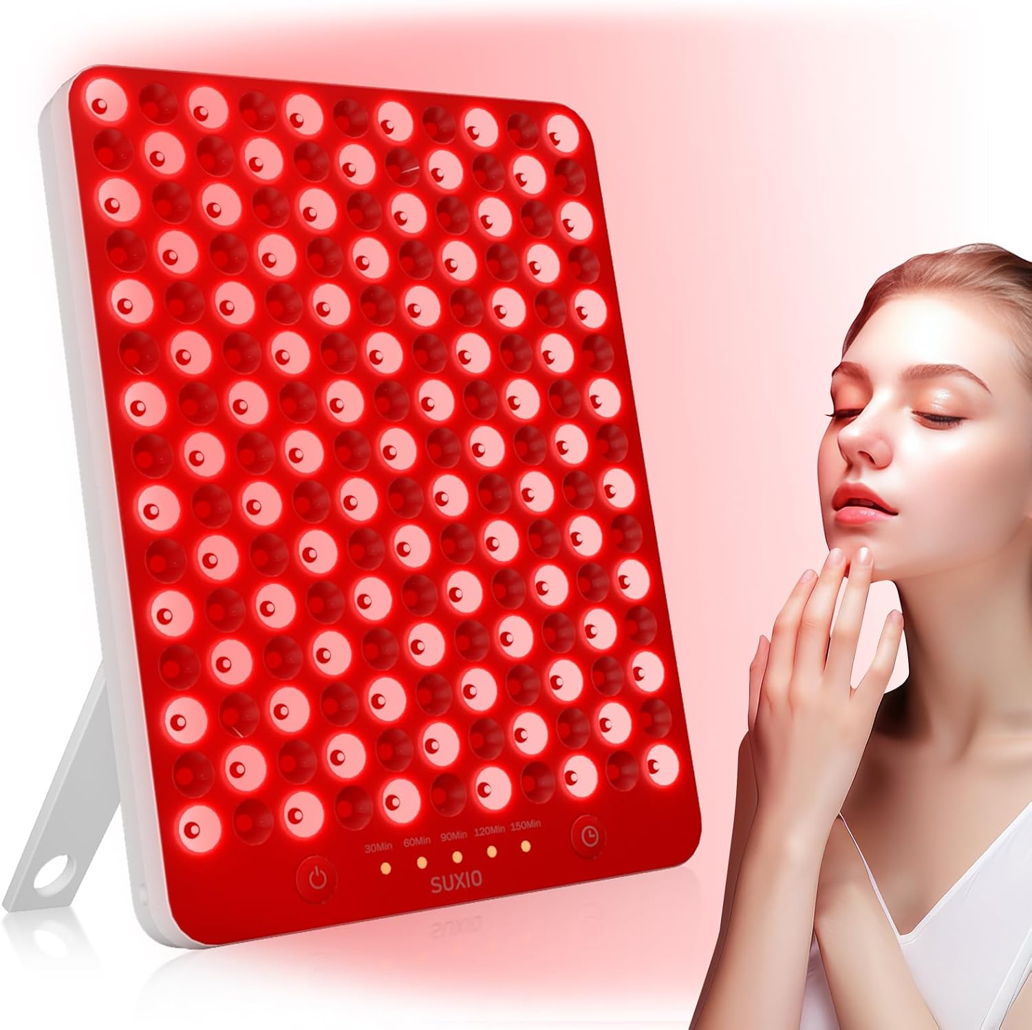 Rosé Light red light therapy panel — front view